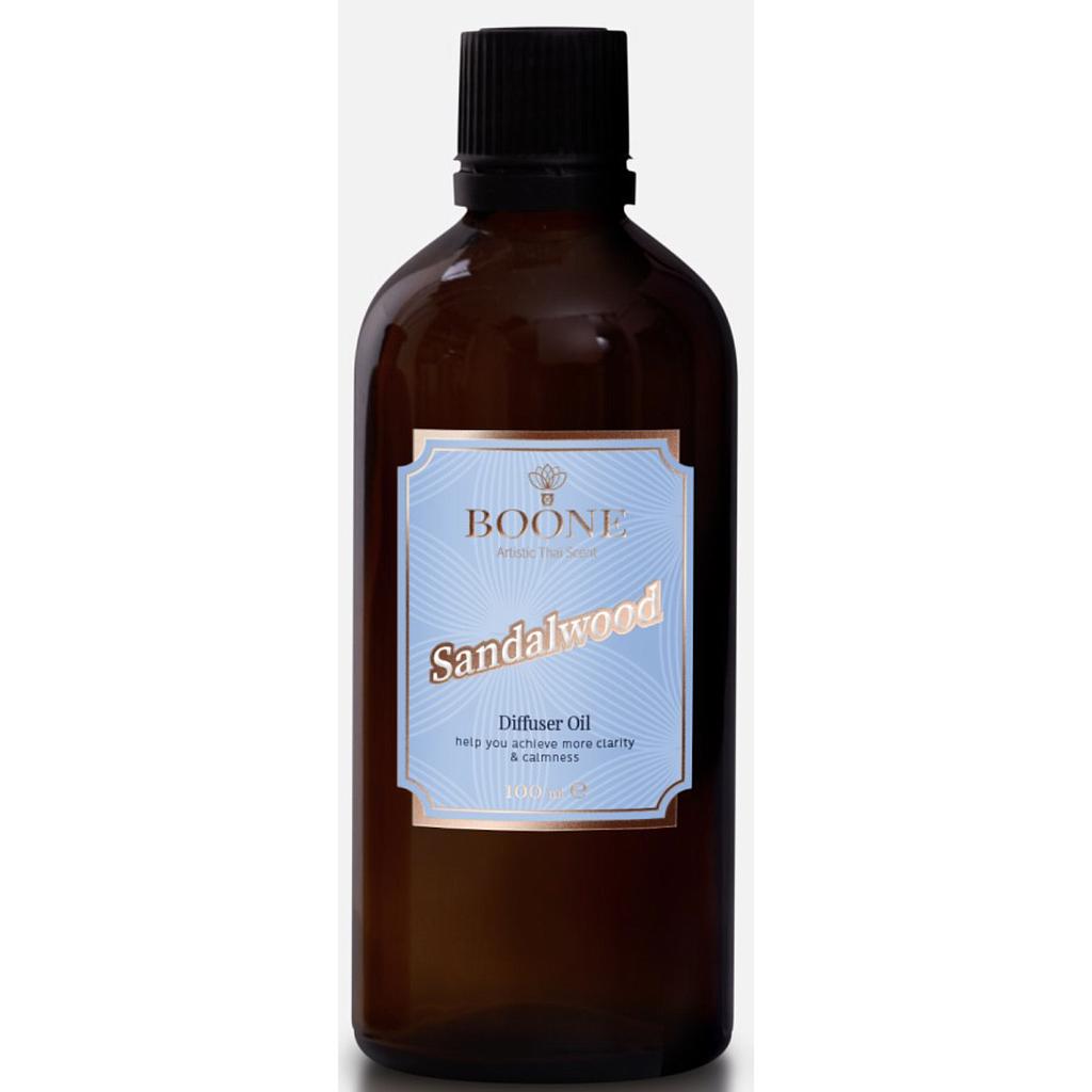 น้ำหอมปรับอากาศ บูรณ์ แซนดัลวูด
Sandalwood Diffuser Oil 100 ml. 
