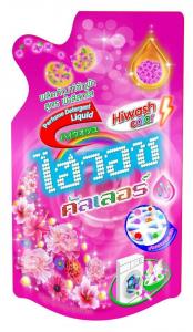 ผลิตภัณฑ์ น้ำยาซักผ้าไฮวอช คัลเลอร์ สูตรผ้าสีสดใส  เป็นสูตรที่คิดค้นขึ้นใหม่เพื่อให้เสื้อผ้าสีของคุณสะอาด นุ่ม และมีกลิ่นหอมยาวนาน เหมาะสำหรับซักเครื่องและซักมือ