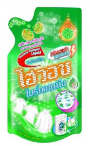 ผลิตภัณฑ์ น้ำยาซักผ้าไฮวอช ไบร์ทเทนนิ่ง สูตรผ้าขาวสะอาดยิ่งขึ้น เป็นสูตรที่คิดค้นขึ้นใหม่เพื่อให้เสื้อผ้าของคุณขาวสะอาด ขจัดคราบสกปรก และมีกลิ่นหอมยาวนาน เหมาะสำหรับซักเครื่องและซักมือ