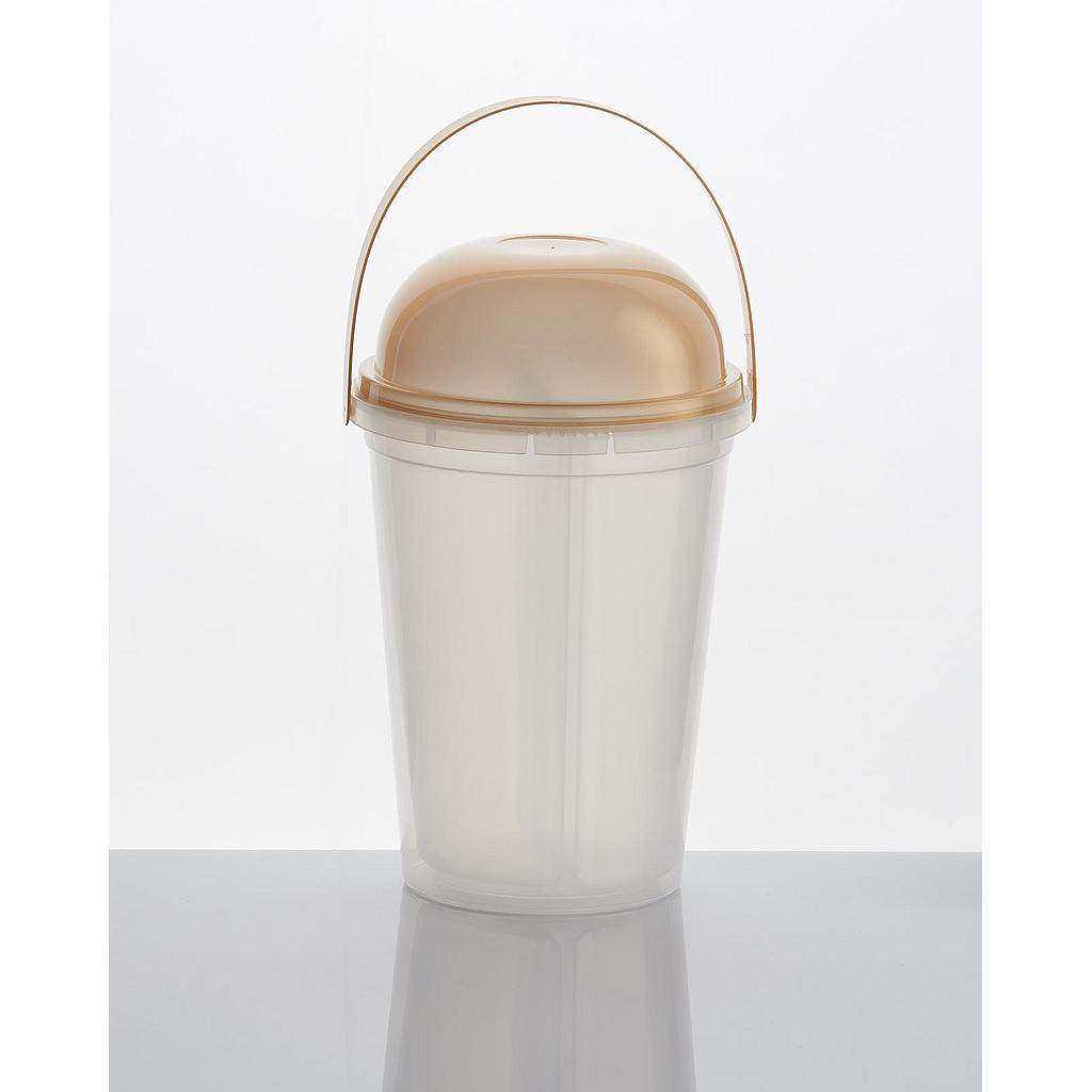 V030-2 Big Cup 30 oz. 2 ช่อง+ฝาปิดโดม+หู