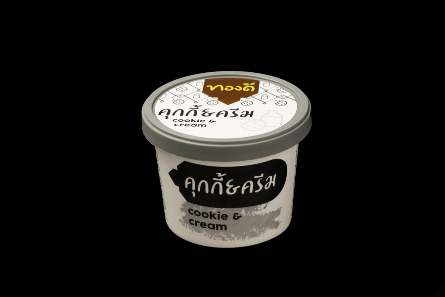 ไอศกรีมคุกกี้ &amp; ครีม