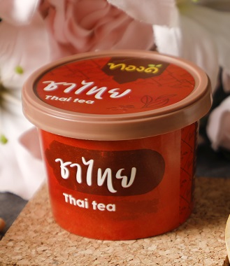ไอศกรีมถ้วยชาไทย