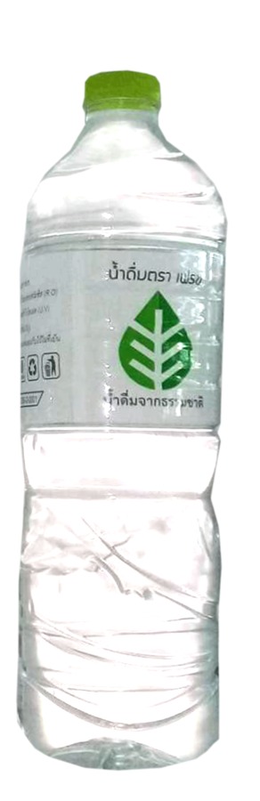 น้ำดื่มตราเฟรช ผ่านระบบกรองด้วยรีเวอร์สออสโมซิส (R.O) ฆ่าเชื้อด้วยแสงอุลตร้าไวโอเลต (U.V) และโอโซน (O3)