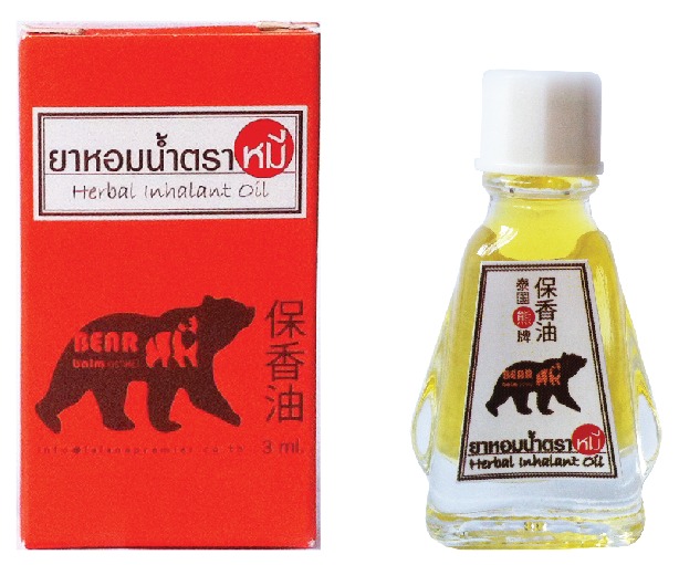 Herbal Inhalant Oil 3 ml.(น้ำมันหอมสมุนไพร) 
保香油