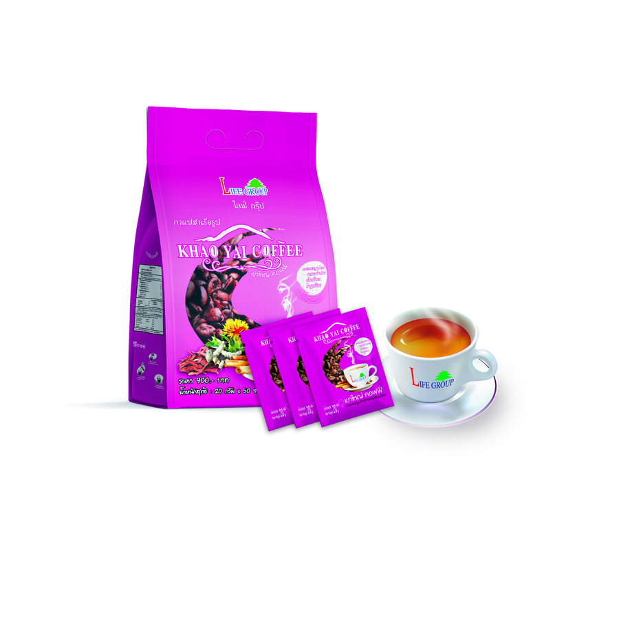 กาแฟปรุงสำร็จ ผสมโกฏเชียง, ตังเซียม, ดอกคำฝอย