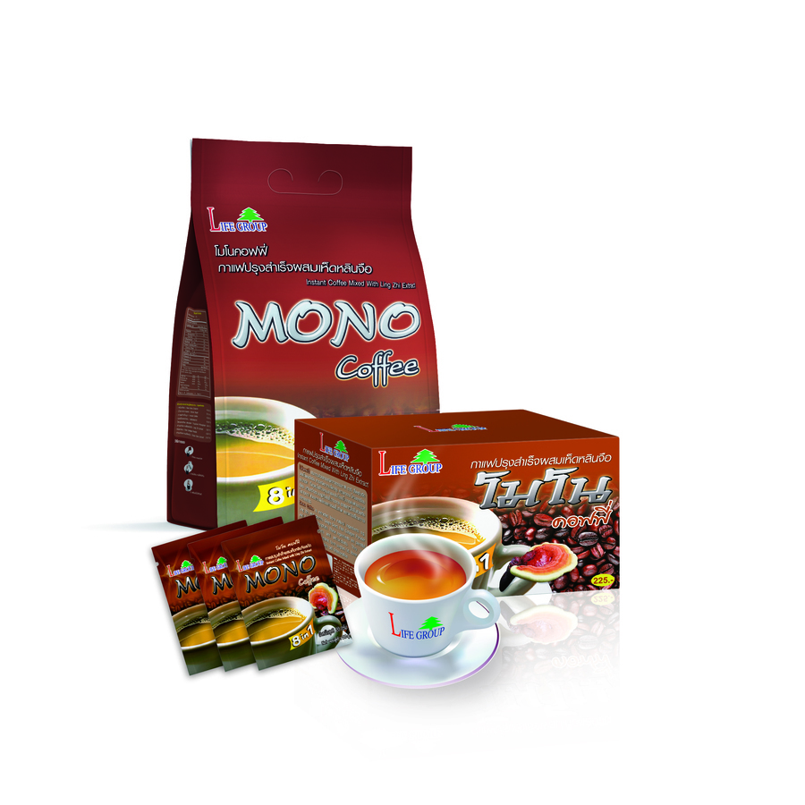 กาแฟปรุงสำเร็จผสมเห็ดหลินจือสกัด