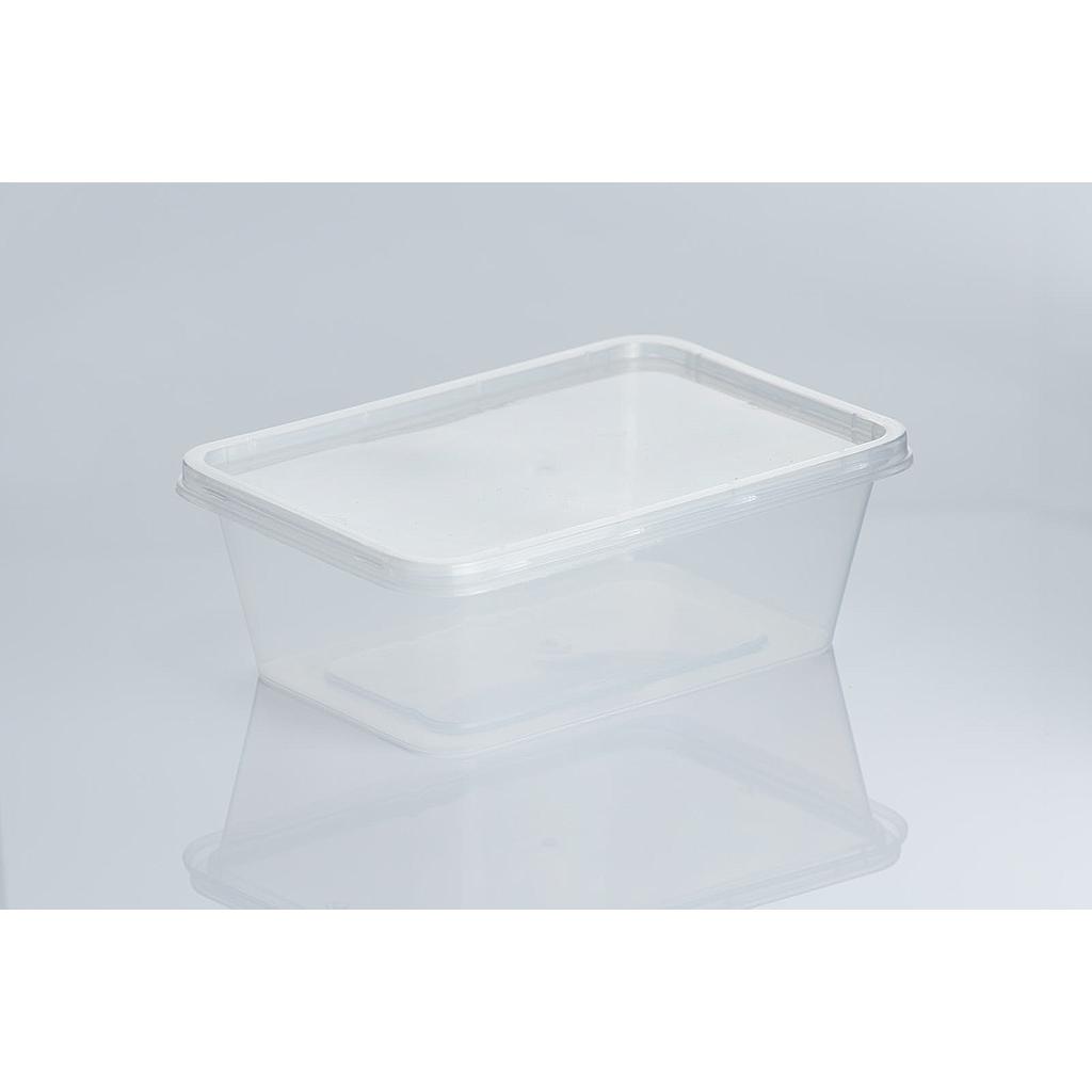 V750-N กล่อง SKP-750 มล.ใส + ฝาปิด LRT