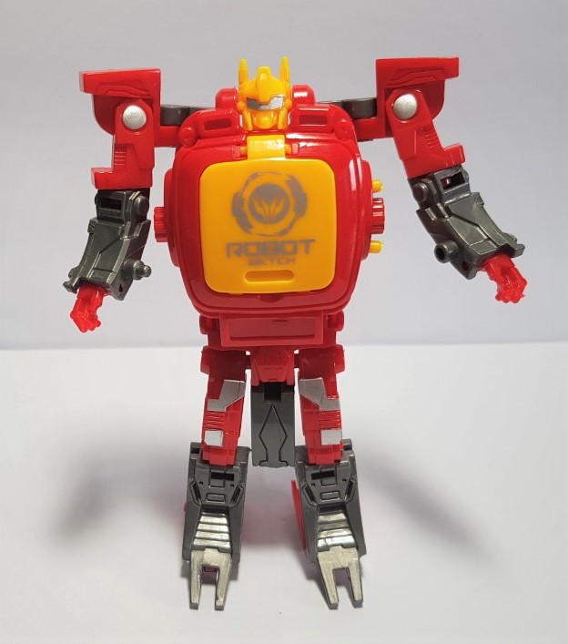 นาฬิกาหุ่นยนต์ Robot-แดง
