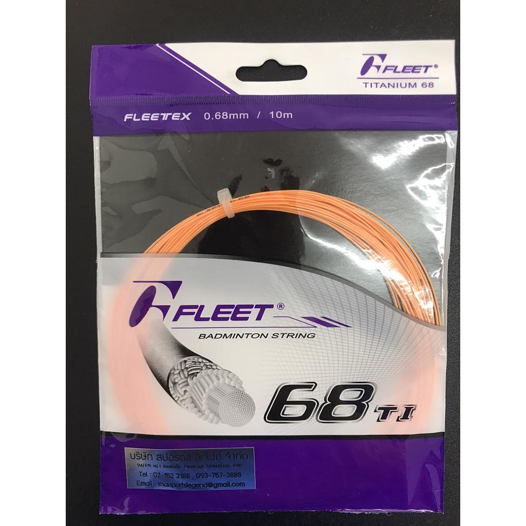 Badminton String  FLEET 68TI - Orange